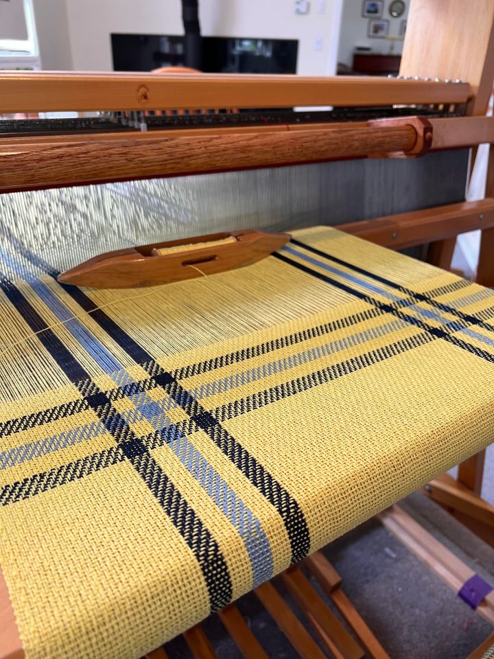 Towels and tartan&nbsp;totes